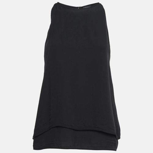 Theory Black Silk Sleeveless Top S - Theory - Modalova