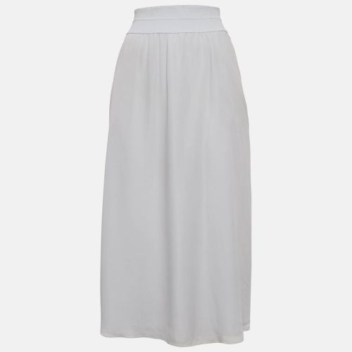 Light Silk Flared Midi Skirt L - Theory - Modalova