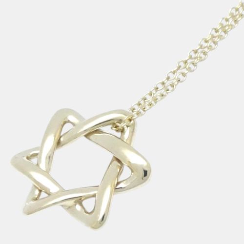 K Gold Elsa Peretti Star of David Pendant Necklace - Tiffany & Co. - Modalova