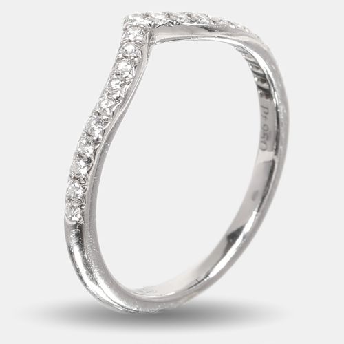 Tiffany Diamond Platinum Soleste Ring 53 - Tiffany & Co. - Modalova