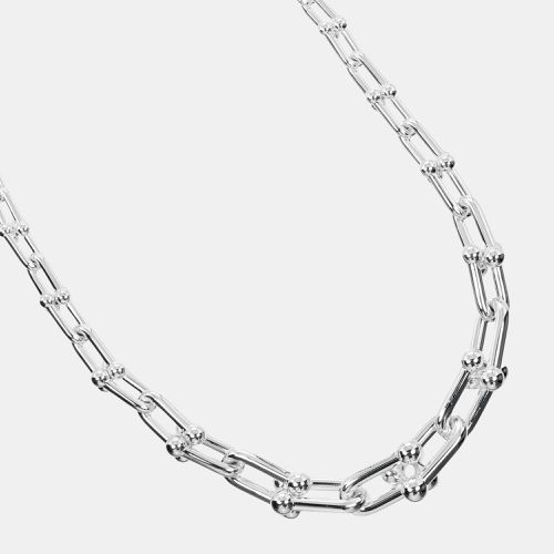 Tiffany & Co 925 Hardware Graduated Link Necklace - Tiffany & Co. - Modalova