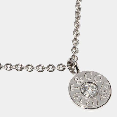 K Gold Diamond Circle Pendant Necklace - Tiffany & Co. - Modalova