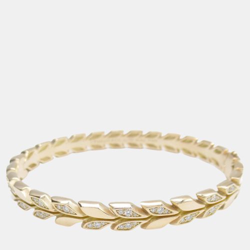 Diamond 18k Gold Bangle Bracelet - Tiffany & Co. - Modalova