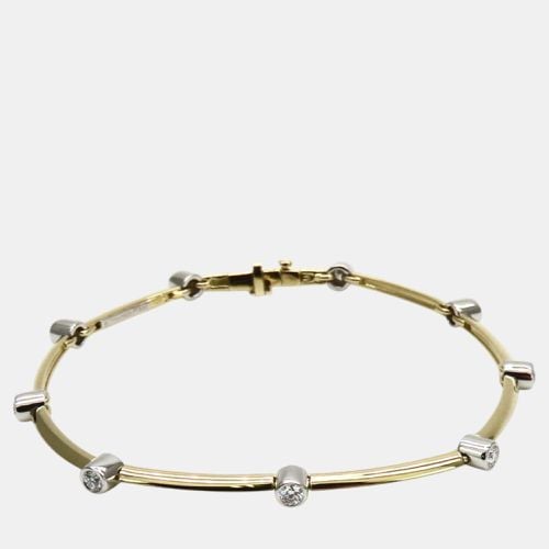 K Gold Pt950 Diamond Bracelet Gold Metal - Tiffany & Co. - Modalova