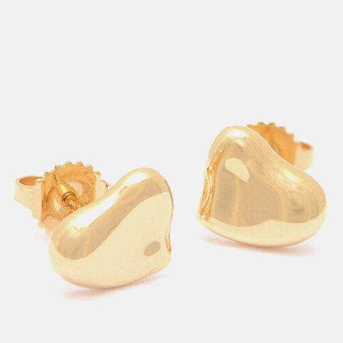 Tiffany Full Heart Stud Earrings Gold Gold Metal - Tiffany & Co. - Modalova