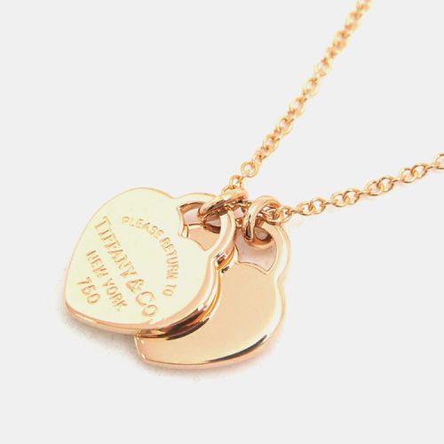 Double Heart Necklace Gold Metal - Tiffany & Co. - Modalova