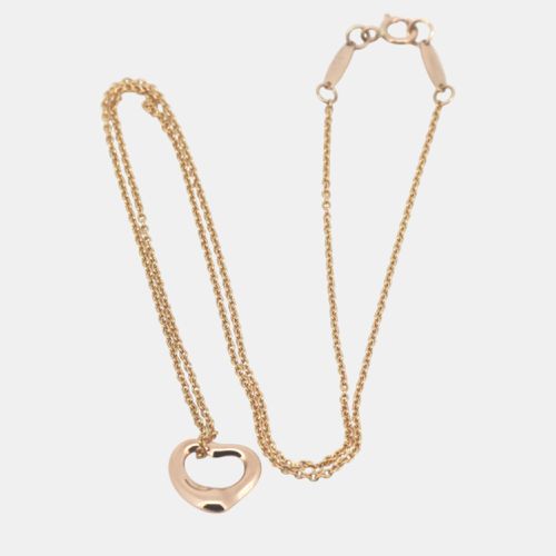 K Gold Open Heart Necklace - Tiffany & Co. - Modalova