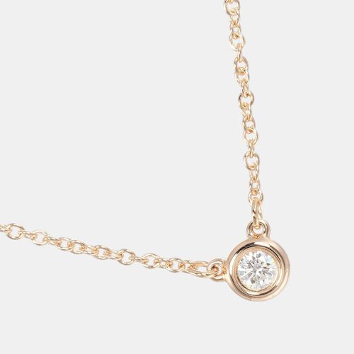 K Rose Diamond by the Yard Station Pendant Necklace - Tiffany & Co. - Modalova