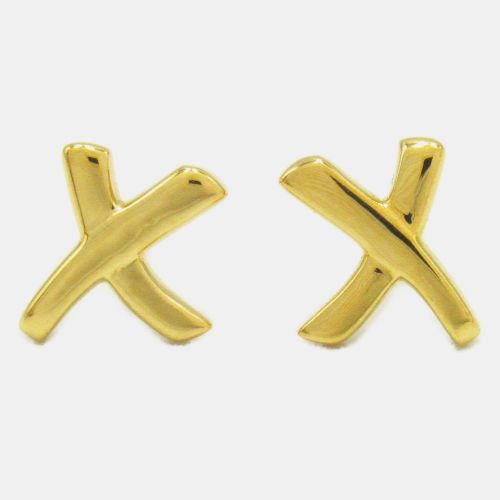 K Gold Paloma Picasso X Earrings - Tiffany & Co. - Modalova