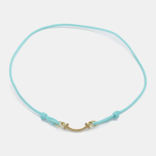 K Gold T Smile Cord Bracelet - Tiffany & Co. - Modalova