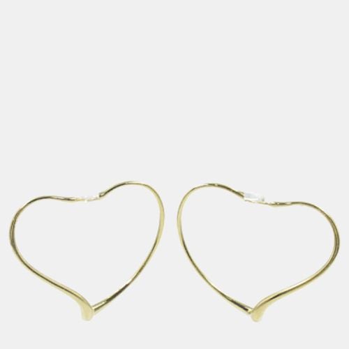 K Gold Open Heart Stud Earrings - Tiffany & Co. - Modalova