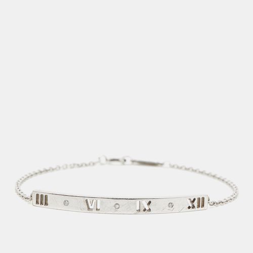 Atlas Pirced Bar Diamonds 18k Gold Bracelet - Tiffany & Co. - Modalova