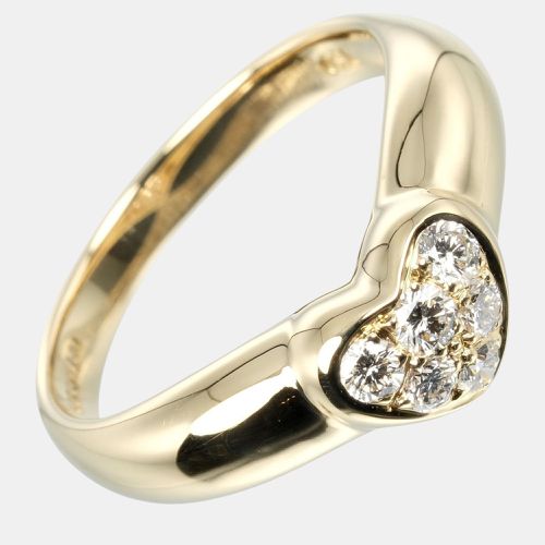 K Gold Diamonds Heart Ring EU 53 - Tiffany & Co. - Modalova