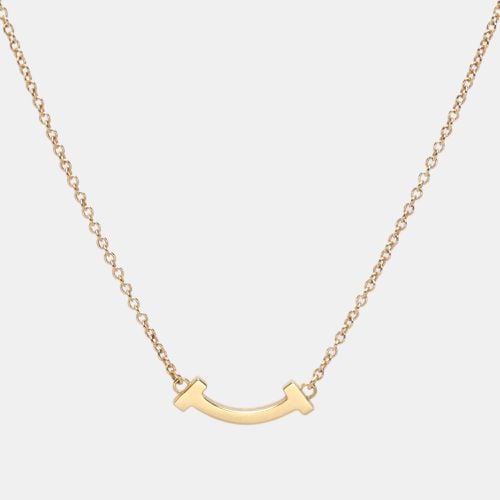 T Smile Mini 18k Rose Necklace - Tiffany & Co. - Modalova