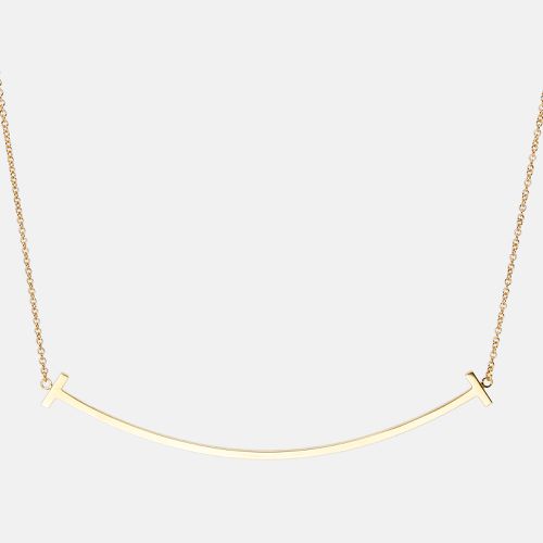 T Smile 18k Gold Extra Large Pendant Necklace - Tiffany & Co. - Modalova