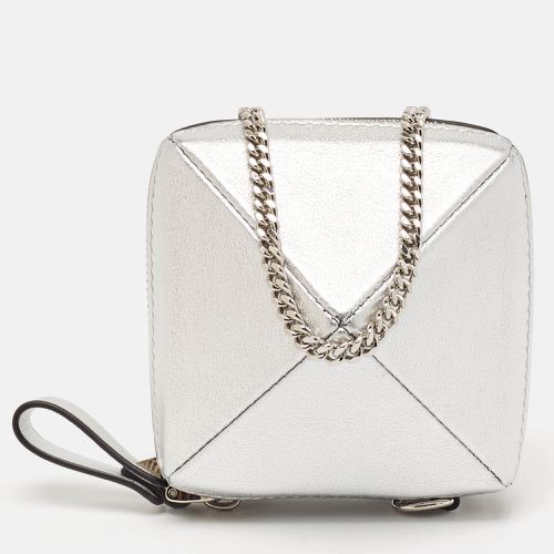 Leather Zip Coin Purse - Valentino - Modalova