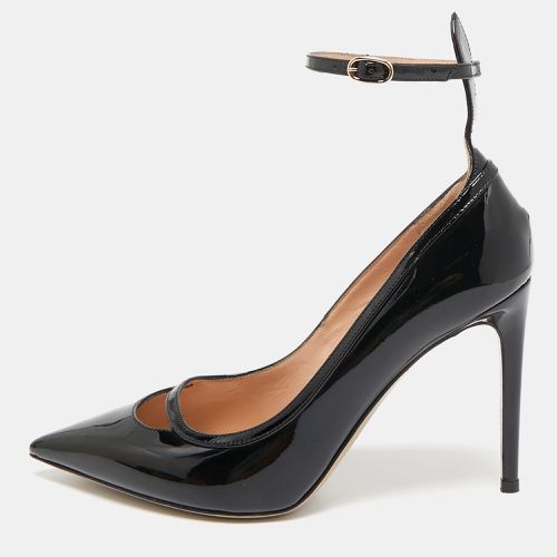 Patent Leather Ankle Strap Pumps Size 38.5 - Valentino - Modalova