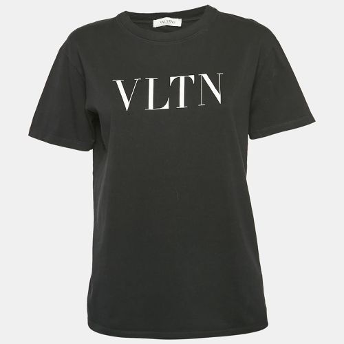 VLTN Print Jersey Crew Neck T-Shirt XS - Valentino - Modalova