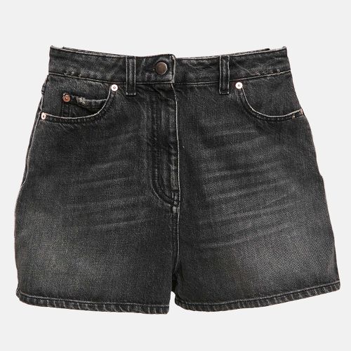 Distressed Denim Shorts M - Valentino - Modalova