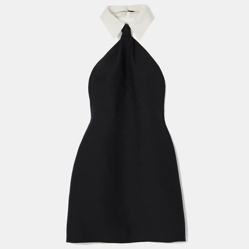 Wool Blend Halter Mini Dress L - Valentino - Modalova