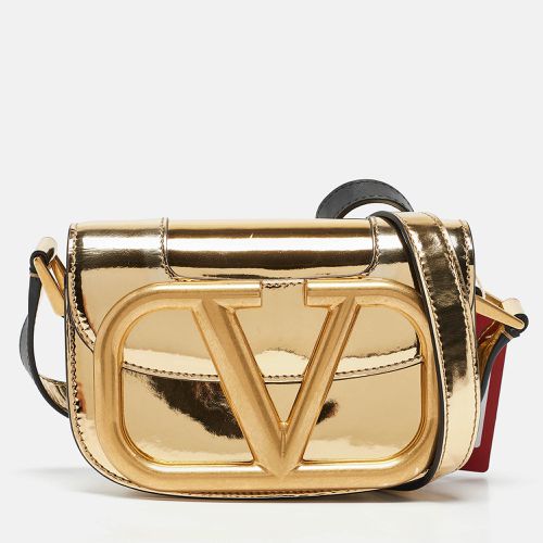 Patent Leather Small Supervee Crossbody Bag - Valentino - Modalova