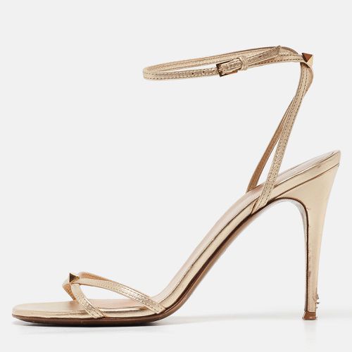 Leather Ankle Strap Sandals Size 37 - Valentino - Modalova