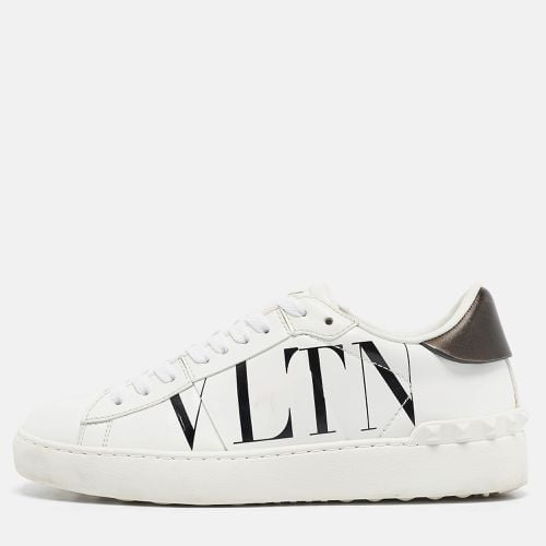 Leather VLTN Lace Up Sneakers Size 36.5 - Valentino - Modalova