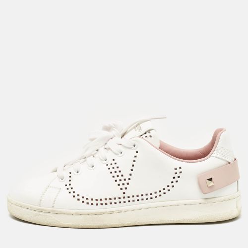 Pink Leather Backnet Sneakers Size 36 - Valentino - Modalova