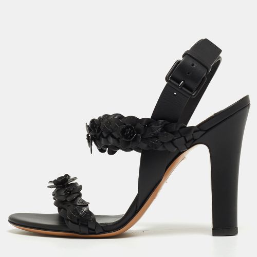 Leather Ankle Strap Sandals Size 35.5 - Valentino - Modalova