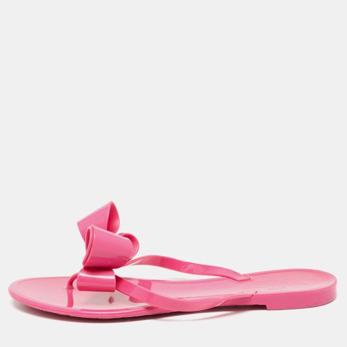 Rubber Bow Slide Flats Size 40 - Valentino - Modalova