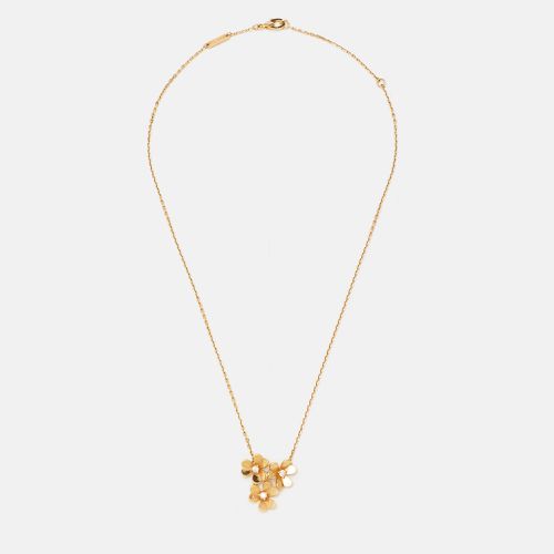 Frivole 3 Flower Diamond 18k Gold Necklace - Van Cleef & Arpels - Modalova