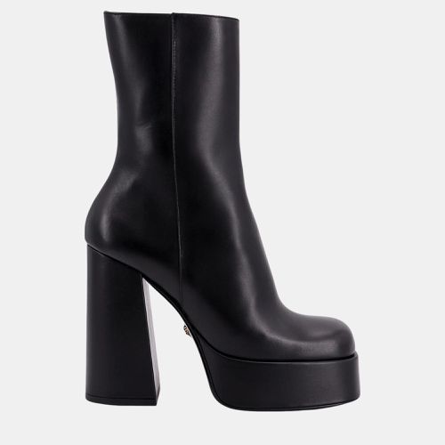 Versace Black Ankle Boots 40 - Versace - Modalova