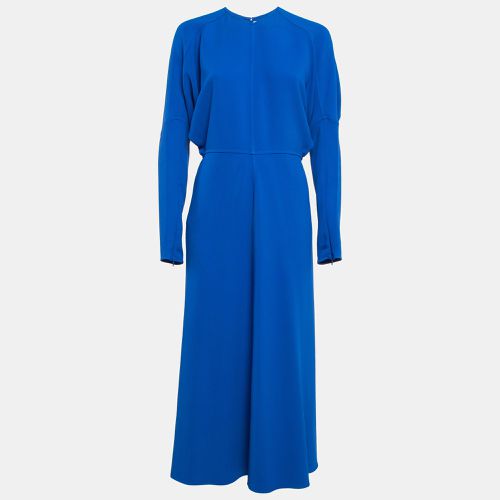 Crepe Full Sleeve Midi Dress M - Victoria Beckham - Modalova