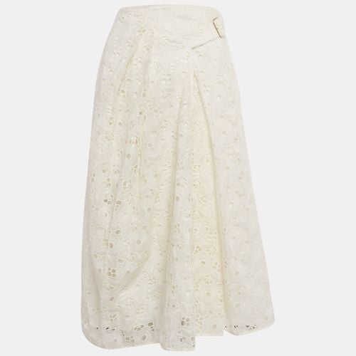 Floral Lace Wrap Maxi Skirt S - Victoria Beckham - Modalova