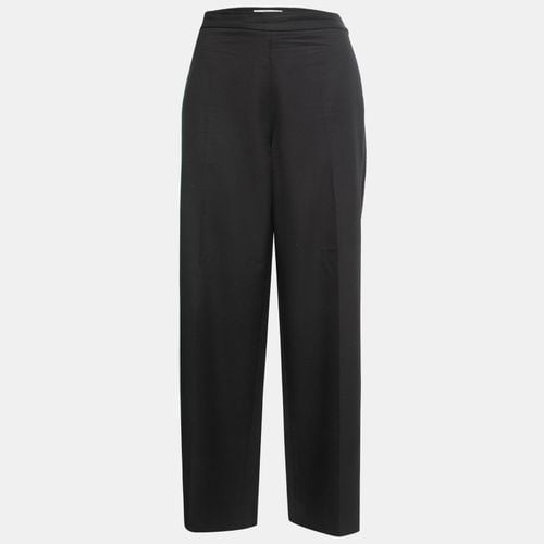 Wool Straight Leg Trousers L - Victoria Beckham - Modalova