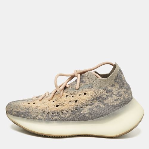 Beige Knit Fabric Boost 380 Mist Sneakers Size 38 - Yeezy x Adidas - Modalova