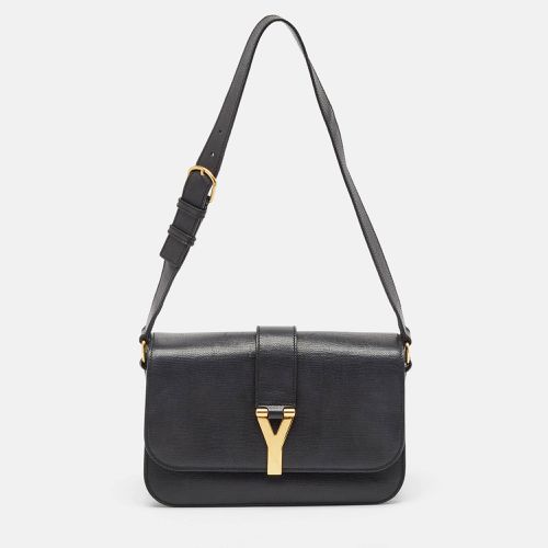 Leather Large Chyc Flap Shoulder Bag - Yves Saint Laurent - Modalova