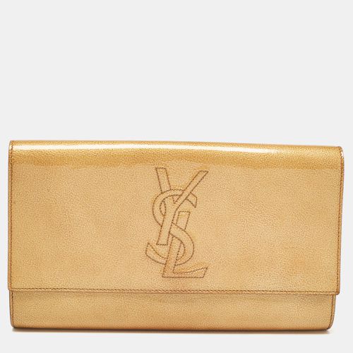 Patent Leather Belle De Jour Clutch - Yves Saint Laurent - Modalova