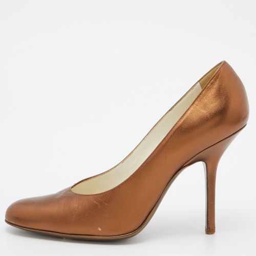 Brown Leather Pumps Size 40 - Yves Saint Laurent - Modalova