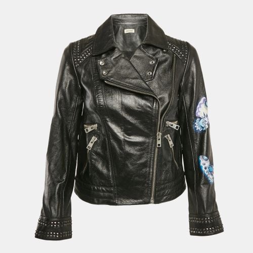 Painted Leather Kawai Biker Jacket XS - Zadig & Voltaire - Modalova