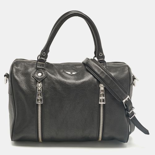 Leather Zip Boston Bag - Zadig & Voltaire - Modalova