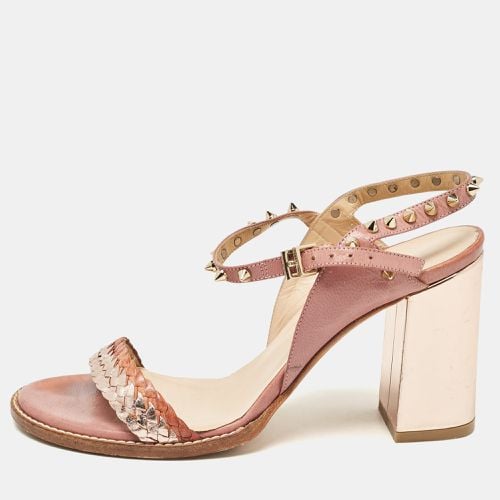 Pink Leather Ankle Strap Sandals Size 39 - Zadig & Voltaire - Modalova