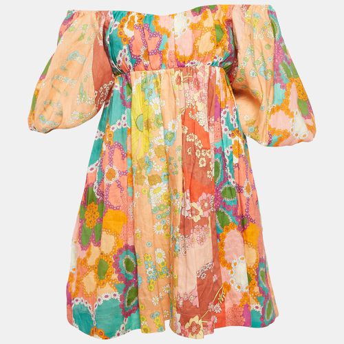 Multicolor Printed Off-Shoulder Mini Dress XS - Zimmermann - Modalova