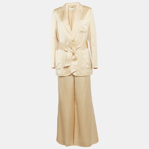 Crepe Belted Blazer and Pants Set L - Zimmermann - Modalova