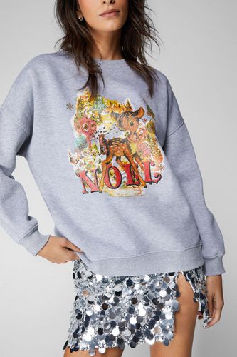 Womens Noel Christmas Sweatshirt - - M - Nasty Gal - Modalova