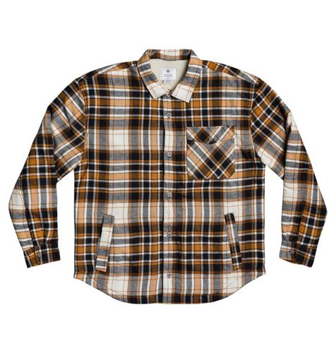 DC Shoes Over The Top - Long Sleeve Flannel Shirt for Men - DC Shoes UK - Modalova