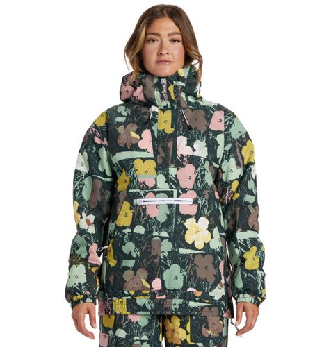 DC Shoes Andy Warhol Chalet - Technical Anorak Snow Jacket for Women - DC Shoes UK - Modalova