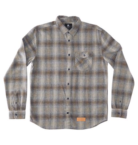 DC Shoes Marshal Flannel - Long Sleeve Shirt for Men - DC Shoes UK - Modalova