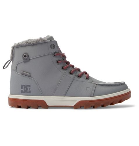 DC Shoes Woodland - Sherpa Lined Leather Boots for Men - DC Shoes UK - Modalova