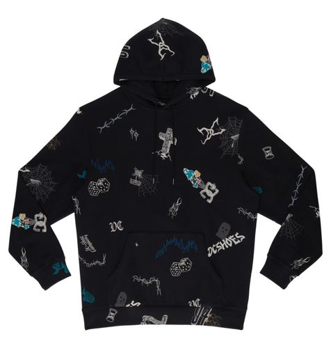 DC Shoes Scribble - Pullover Hoodie for Men - DC Shoes UK - Modalova
